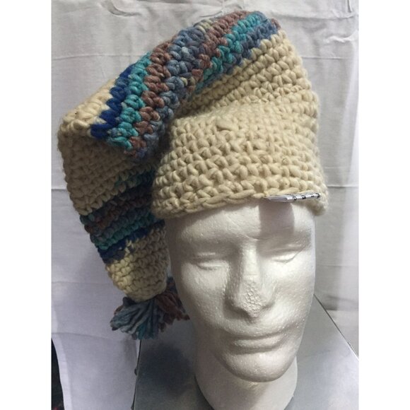 Stocking Cap El JORONGO Handmade In Mexico 100% Natural Wool Hat 23\